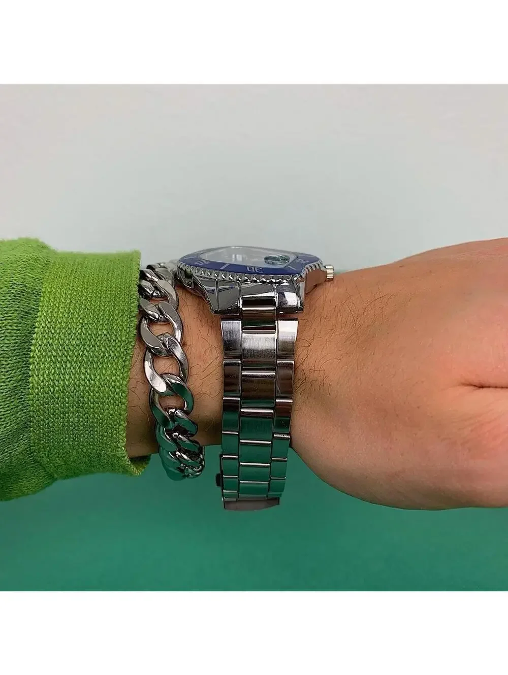 Classy Y2k 2000s vintage style essential minimalist retro stainless steel cyber